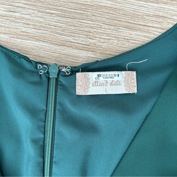 Altar'd State Green Long Sleeve Dress - Picture 10 of 14